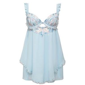 For Love & Lemons Sorbet Rose Babydoll